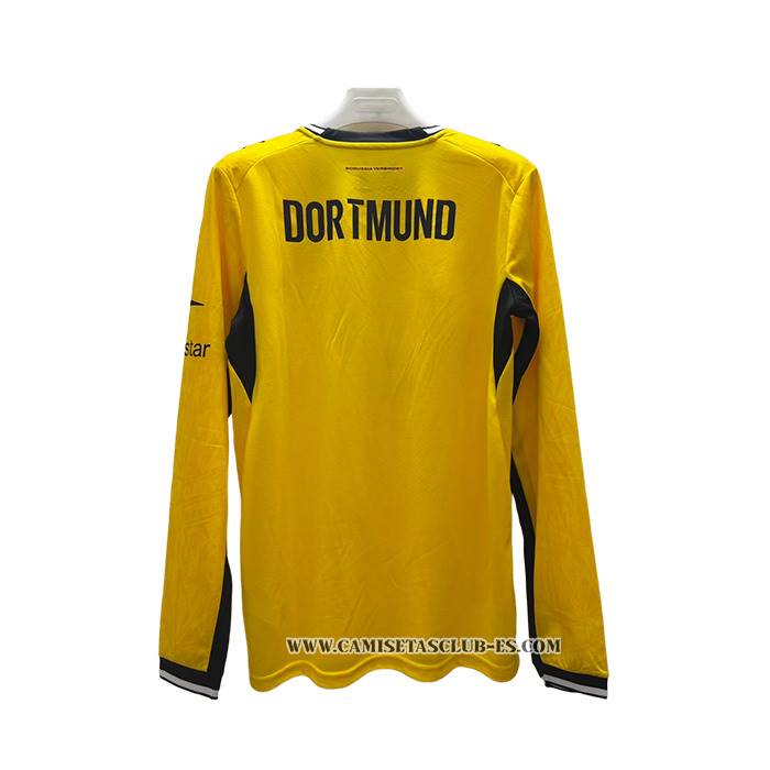 Camiseta Primera Borussia Dortmund 26-27 Manga Larga
